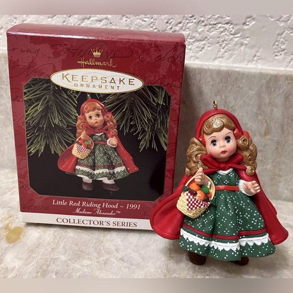 Hallmark Keepsake Madame Alexander Ornament Little Red Riding Hood New In Box - Picture 1 of 5